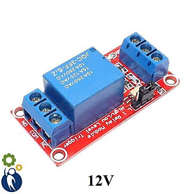 Mua Module Relay 12V 1 Kênh Có Opto Cách Ly Kích Mức Cao - Thấp