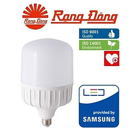 Bóng đèn LED BULB trụ nhôm đúc 40W Rạng Đông, chip LED  (LED TR100/40W)