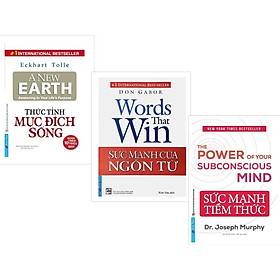 Sách - Combo Thức Tỉnh Mục Đích Sống + Sức Mạnh Của Ngôn Từ + Sức Mạnh Tiềm Thức - First News