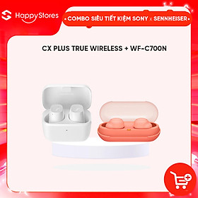 Mua COMBO Tai nghe SONY WF-C500/BZ E và Tai nghe SENNHEISER CX Plus True Wireless - Hàng chính hãng