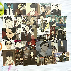 Bộ hình dán - sticker anime Thám tử đại gia  Fugou Keiji: Balance:UNLIMITED dán trang trí laptop, máy tính bỏ túi,