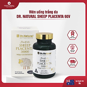 Viên Uống Trắng Da Dr Natural Beauty Skin Sheep Placenta 30000 White Glutathione