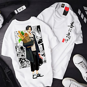Áo One Piece Ace ATT-02, Áo thun Anime Manga One Piece Portgas D. Ace Unisex Nam Nữ