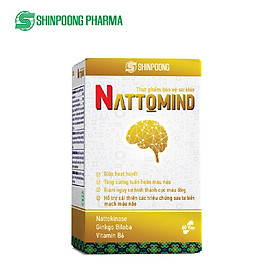 Viên Uống SHINPOONG NATTOMIND - Giảm Nguy Cơ Hình Thành Cục Máu Đông 60