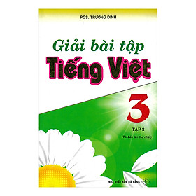 Giải bài tập Tiếng Việt 3 - Tập 2