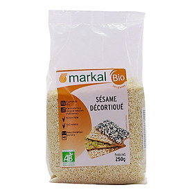 Hạt Mè hữu cơ tách vỏ Markal - 250g