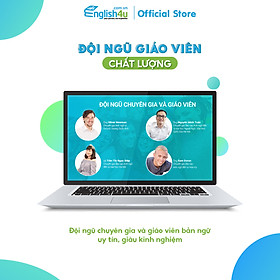 [Gói 5 năm] Voucher ENGLISH4U - Lớp học tiếng Anh online dành cho học sinh, sinh viên, người đi làm Mã kích hoạt áp dụng toàn quốc