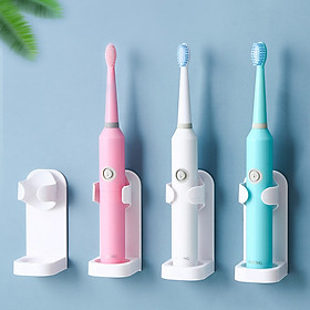 Giá treo kẹp máy đánh răng điện và máy cạo râu dùng miếng dính tường, cho các loại máy Oral B, Philips, Panasonic, Xiaomi… MIHOCO