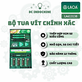 Mua Bộ dụng cụ tua vít chính xác 38 trong 1 LAOA LA613138 chuyên dụng  hàng chính hãng