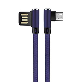 Cáp USB Góc 90 Độ Hỗ Trợ Truyền Dữ Liệu Và Sạc Nhanh Cho Android IOS