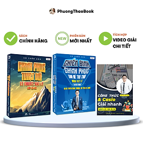 Hình ảnh sách Combo Sách Luyện Thi Môn Vật Lý 12 Dành Cho 2K6 - Thầy Vũ Tuấn Anh (Lý Thuyết + Bộ Đề + Giải Nhanh)
