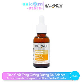 Tinh Chất Tăng Cường Dưỡng Da Double Booster &amp; SuperShot Balance Active Formula Serum 30ml