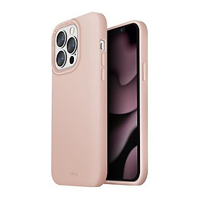 Ốp Lưng dành cho Iphone 13 Pro Max UNIQ Hybrid Lino Chống Bám Vân Tay Chống Nhòe Chống Va Đập Dễ Bỏ Túi -Hàng chính hãng