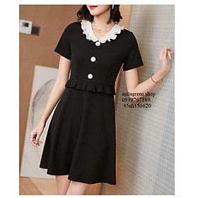 Nh150620-ĐẦM XÒE PEPLUM CÔNG SỞ