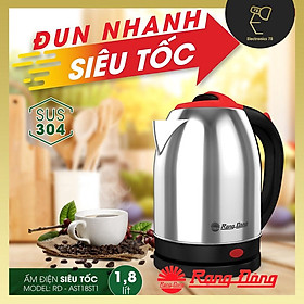 Mua Ấm đun siêu tốc  bình nấu nước siêu tốc 1.8L Rạng đông