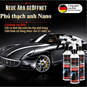 Dung dịch phủ thạch anh xe hơi công nghệ nano từ Đức - CarSonic - Gia dụng SG