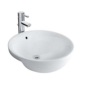 CHẬU LAVABO BÁN ÂM BÀN KB 068