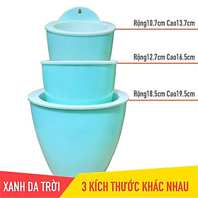 Chậu trồng cây thông minh treo tường Oliz K0. Thiết kế 2 lớp, có khả năng tự tưới nước cho cây