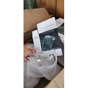 Kính bảo hộ chống giọt bắn, chống bụi che hết khuôn mặt bảo vệ mắt toàn diện .