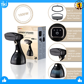 Mua  Nhập khẩu Đức  Lebenlang - Bàn là hơi nước cầm tay sang trọng LBD528S  công suất lớn 1500W-300ML  là phẳng quần áo  làm nóng nhanh dưới 30 giây  kèm 2 đầu chải - Hàng chính hãng