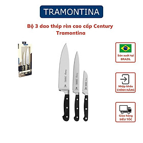 Mua Bộ Dao Thái Tramontina Lưỡi Thép Không Gỉ Dày Dặn Tay Cầm An Toàn Chắc Chắn Bền Đẹp Sản Xuất Tại Brazil