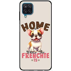 Ốp lưng cho Samsung A12 - A22 4G - Samsung F12 - M12 - Chú Cún HOME - Hàng Chính Hãng