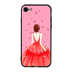 Ốp lưng viền TPU cho điện thoại Iphone 7 / Iphone 8 - Girl 07