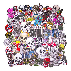 Set 100 Sticker - Skull