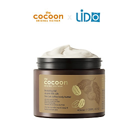 Bơ dưỡng thể cà phê đắk lắk cocoon 200ml thuần chay