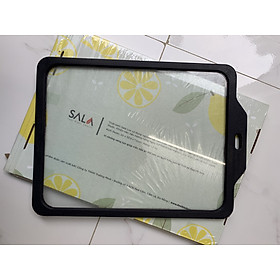 Mua Thớt kính cường lực Sala Lux 2 mặt chặt gà thái thịt viền silicon chống trơn trượt  không nấm mốc