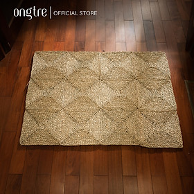 Mua Thảm trải sàn ONGTRE /decor ô vuông 30x30cm bằng cói hình chữ nhật
