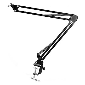 Webcam Mount Clamp Suspension Scissor Tripod Stand Holder for Logitech Webcam