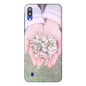 Ốp lưng dành cho điện thoại Samsung Galaxy M10 hình Đôi Tay Hoa Hồng - Hàng chính hãng