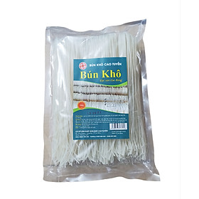 Bún khô Cao Tuyền 500g, làm từ 100% gạo Đoàn Kết