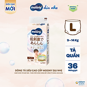 Tã quần Moony Moony Dịu Nhẹ M46/L36/X32