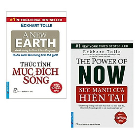 Combo Sách Kỹ Năng Sống Hay Nhất: Thức Tỉnh Mục Đích Sống + Sức Mạnh Của Hiện Tại ( Tặng Kèm Bookmark Green Life)