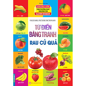 Từ Điển Bằng Tranh - Rau Củ Quả (Tái Bản 2020)