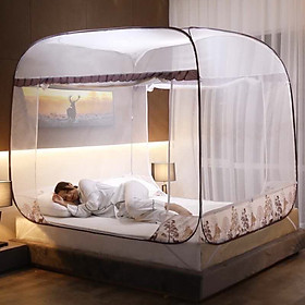 Mua Màn Chụp Tự Bung Đỉnh Vuông Gấp Gọn Thông Minh   Tiện Lợi   Bền  Đẹp KT 1.6 x 2m giao màu ngẫu nhiên