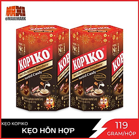 Combo 2 Hộp Kẹo Hỗn Hợp Kopiko Hộp 119g X2