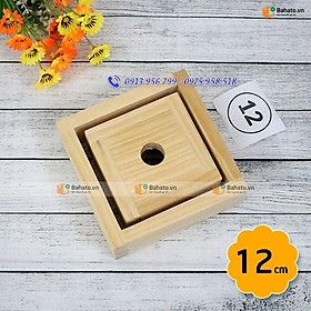 Mua Khuôn Gói Bánh Chưng Thông Minh Gỗ BAHATO 12cm Cỡ Trung