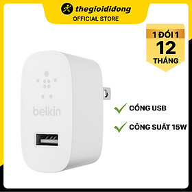 Mua Adapter sạc 12W Belkin WCA002 - Hàng chính hãng