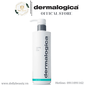 Sữa rửa mặt dành cho da dầu mụn clearing skin wash của dermalogica - dolly beauty