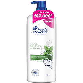 Dầu Gội Head & Shoulders Bạc Hà Mát Lạnh (1200ml)