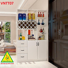 Mua TỦ KỆ TRANG TRÍ KIÊM VÁCH NGĂN VNTT07A - Nội thất lắp ráp Viendong Adv