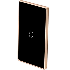 Công tắc cảm ứng WIFI TUYA viền nhôm điều khiển từ xa qua SmartPhone