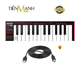 Akai MPK LPK25 - Midi 25 Phím - Compact Keyboard Controller Bàn Phím Sáng Tác Sản Xuất Âm Nhạc Producer Hàng Chính Hãng - Kèm Móng Gẩy DreamMaker