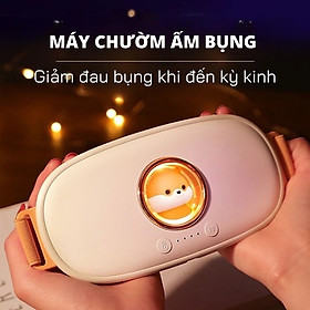 Máy Massage Làm Ấm Bụng Giảm Đau Bụng Đau Lưng Cho Phụ Nữ Đến Kì,Chườm Nóng Giảm Đau Bụng Kinh
