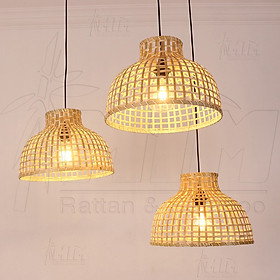 Mua Đèn tre lọ mực MTDT42 - Đèn mây tre  Đèn trang trí  Đèn treo thả