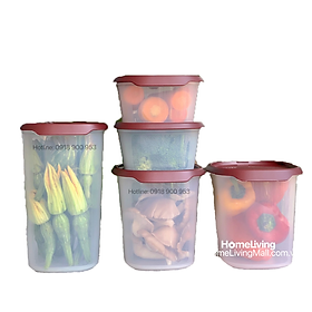 Bộ Trữ Khô & Mát Tupperware One Touch Fresh Set 5