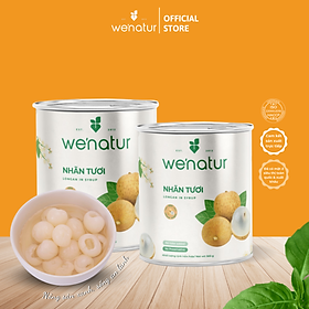 Combo 2 Nhãn Tươi Ngâm Nước Đường we'natur 565g